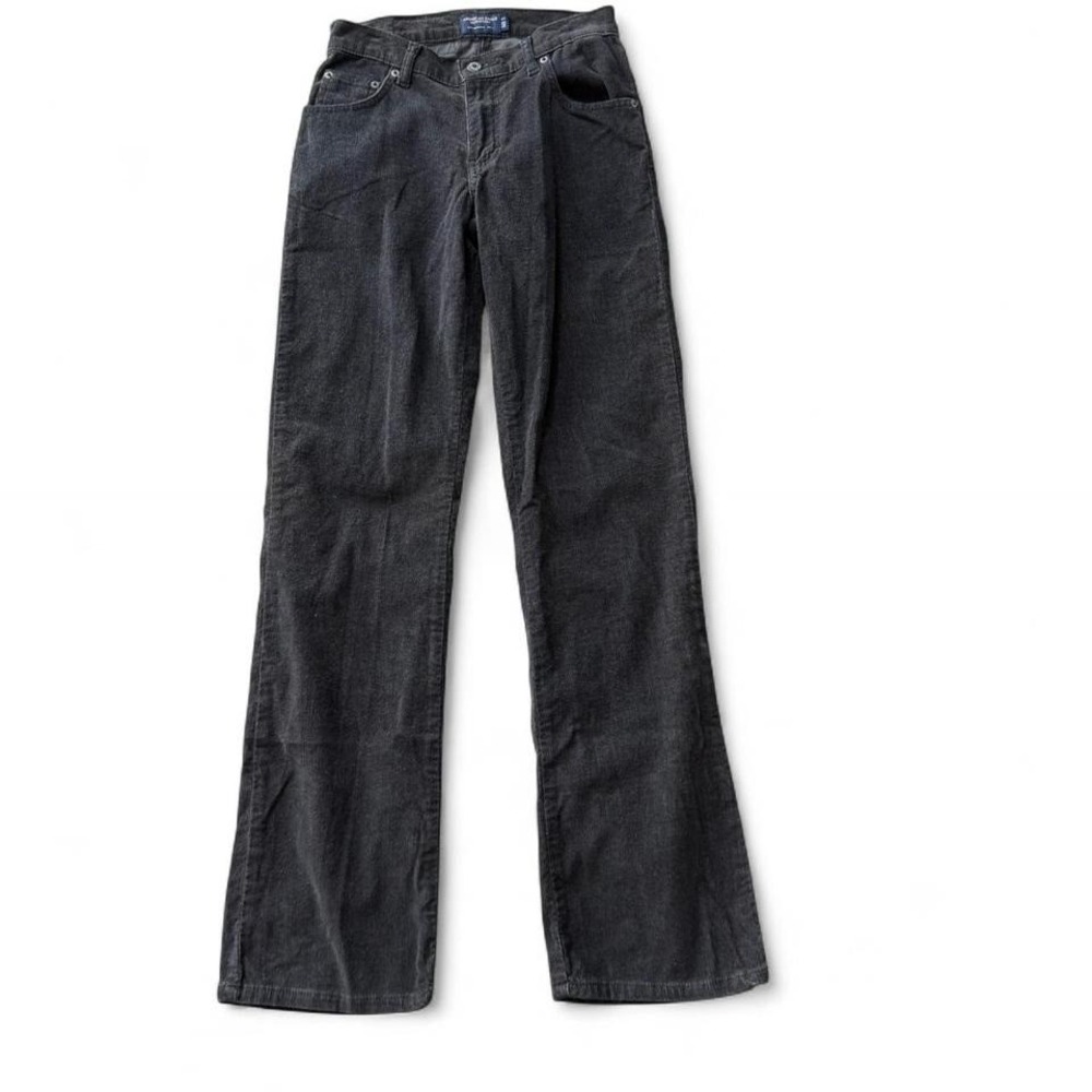 Y2K Black American Eagle Outfitters Low Rise Bootcut Corduroy Pants
